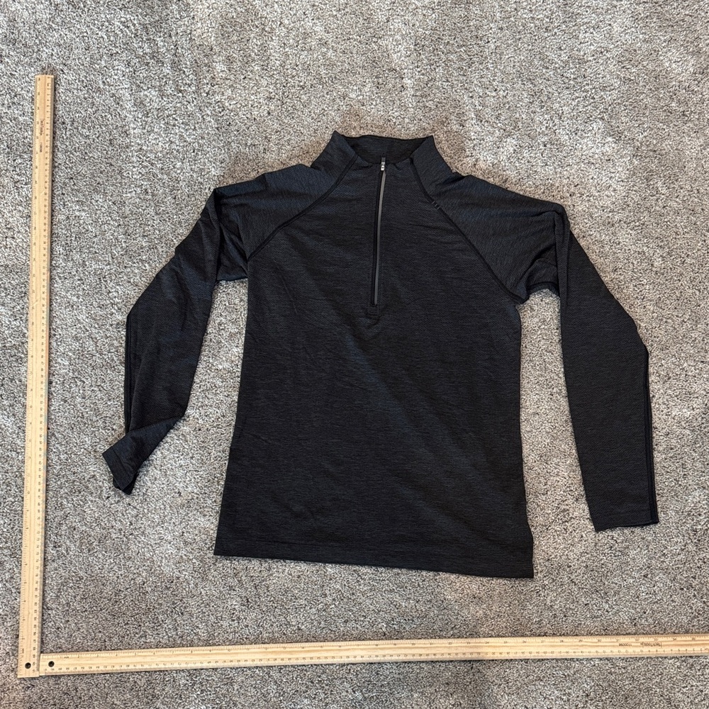 lululemon athletica Charcoal Half-Zip Pullover